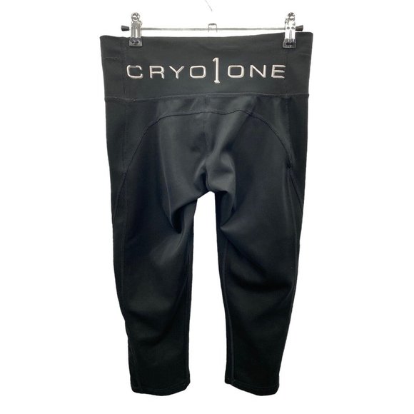 Adidas Leggings Womens Small Capri Climalite Mid Rise Pull On Cryo One‎ - Picture 1 of 5